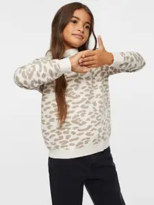 Mango Kids Girls Animal Sustainable Pullover