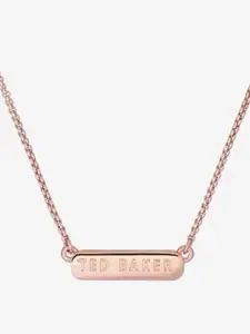 Ted Baker Woman Rose Sparkle Bar Pendant