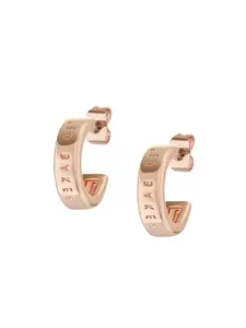Ted Baker Rose Gold-Toned Classic Studs Earrings