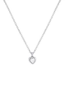 Ted Baker Women HANNELA: Crystal Heart Pendant With Chain