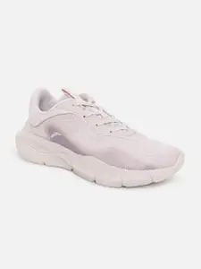 Anta Women Grey Mesh Running Non-Marking Shoes