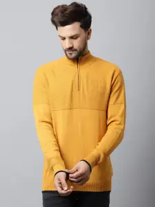 Cantabil Men Mustard Long Sleeves Fashion