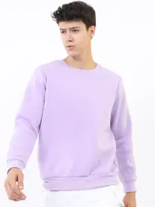 KETCH Men Lavender Sweatshirt