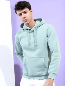 HIGHLANDER Men Blue Hooded Sweatshirt