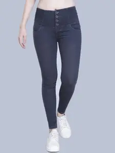 FCK-3 Women Steel Hottie High-Rise Embroidered Stretchable Jeans
