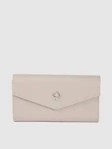 Allen Solly Women Taupe Solid Envelope