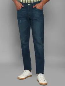 Allen Solly Sport Men Blue Slim Fit Mildly Distressed Light Fade Jeans