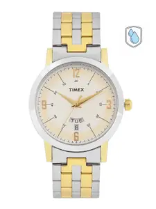 Timex Men Silver-Toned Analogue Watch - TW000T120