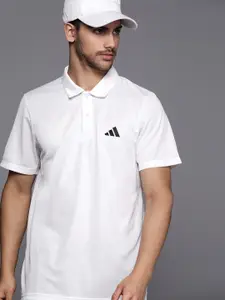 ADIDAS Brand Logo Detail Train Essentials Training Polo T-shirt