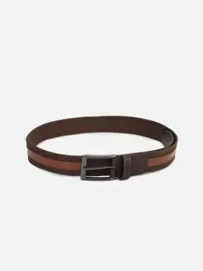 Allen Solly Men Brown Leather Belt