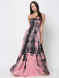 DRIRO Tie & Dye Cotton Dress