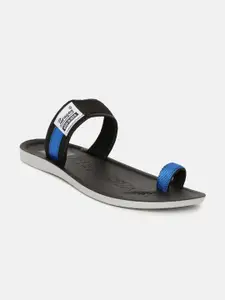 Paragon Men Blue & Black Vertex Comfort Sandals