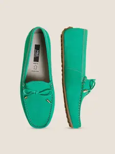 Marks & Spencer Women Green Loafers