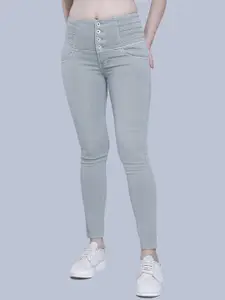 FCK-3 Women Grey Hottie High-Rise Stretchable Jeans
