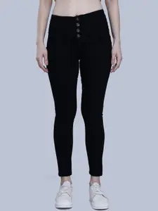 FCK-3 Women Black Hottie High-Rise Stretchable Jeans