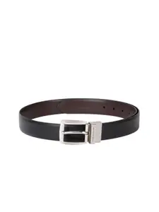 Peter England Men Leather Reversible Formal Belt