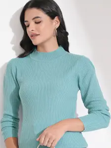 Tokyo Talkies Women Blue Pullover