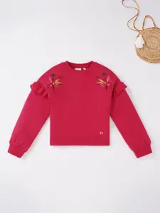 Ed-a-Mamma Girls Red Sweatshirt