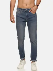 Old Grey Men Skinny Fit Light Fade Stretchable Jeans