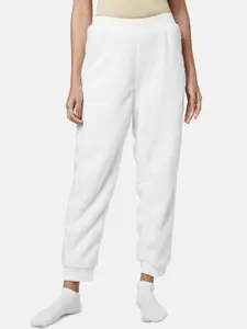 Dreamz by Pantaloons Women White Solid Joggers