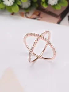 Jewels Galaxy Rose Gold Rose Gold-Plated Ring