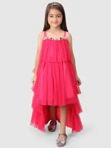 Jelly Jones Pink Net A-Line Dress