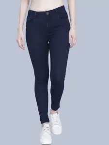 FCK-3 Women Purple Classic High-Rise Stretchable Jeans