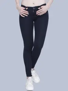 FCK-3 Women Grey Classic High-Rise Stretchable Jeans