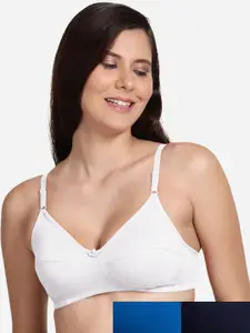 shyaway Pack Of 3 Non Padded & Non-Wired T-shirt Bra