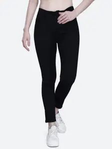 FCK-3 Women Black Frisky Relaxed Fit Stretchable Jeans