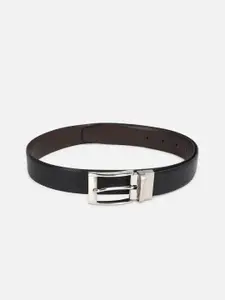 Allen Solly Men Black Leather Formal Belt