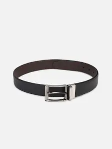 Allen Solly Men Black Solid Leather Formal Belt
