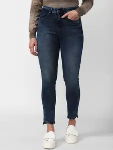 Van Heusen Woman Navy Blue Heavy Fade Skinny Fit Jeans