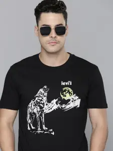 Levis Levis Men Graphic Printed Pure Cotton Casual T-shirt