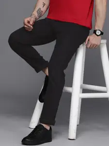 Louis Philippe Jeans Men Dark Blue Slim Fit Low-Rise Stretchable Jeans