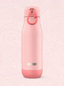Zoku Coral Pink Single Vacuum Insulated Stainless Steel Water Bottle 532 ml