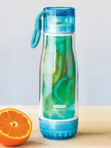 ZOKU Teal Double-Walled Vacuum Insulated Glass Water Bottle 473 ml