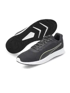 Puma Men Grey & White Propel Elevate Shoes