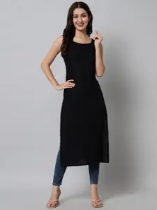 KALINI Women Black Kurta