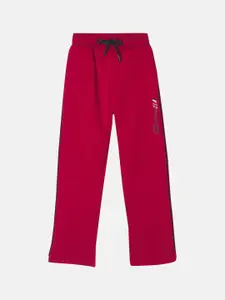 Monte Carlo Boys Red Solid Track Pant