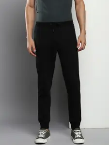 Calvin Klein Jeans Men Black Solid Regular Fit Joggers