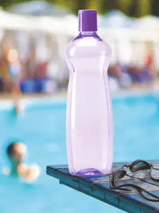 Milton Set Of 12 Purple Solid Plastic BPA Free Pacific 1000 Pet Water Bottles 1 Litre