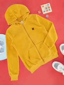 Pantaloons Junior Boys Yellow Bomber Jacket