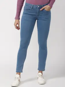 FOREVER 21 Women Blue Slim Fit Jeans