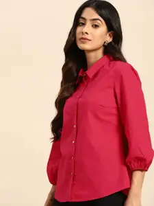 all about you Cotton Casual Shirt