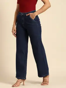 all about you Women Flared Stretchable Jeans