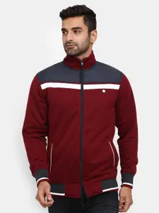 V-Mart Mock Collar Fleece Sweatshirt