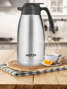 Milton Silver Classic 2000 Hot and Cold Thermosteel Tea and Coffee Carafe 2 L