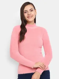 V-Mart High Neck Fleece Sweatshirt