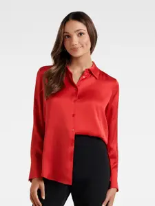 Forever New Women Red Casual Shirt